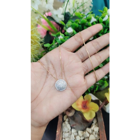 Kalung Liontin Emas 70%