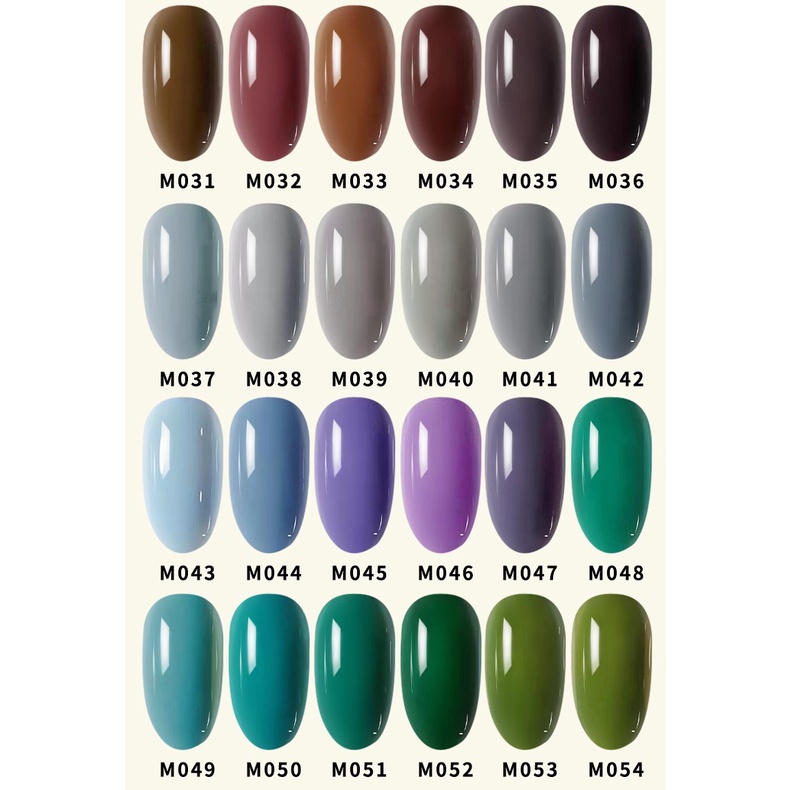 [ COD ]  GEL POLISH 15ML 117COLOUR/CAT EYE/JELLY COLOUR/UV NAIL GEL POLISH/SOAK OFF/KUTEK GEL 1-40