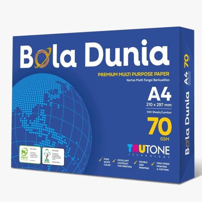 

*HOT ITEM* BOLADUNIA FC 70GR A4 210X297 gram33 Buru Order