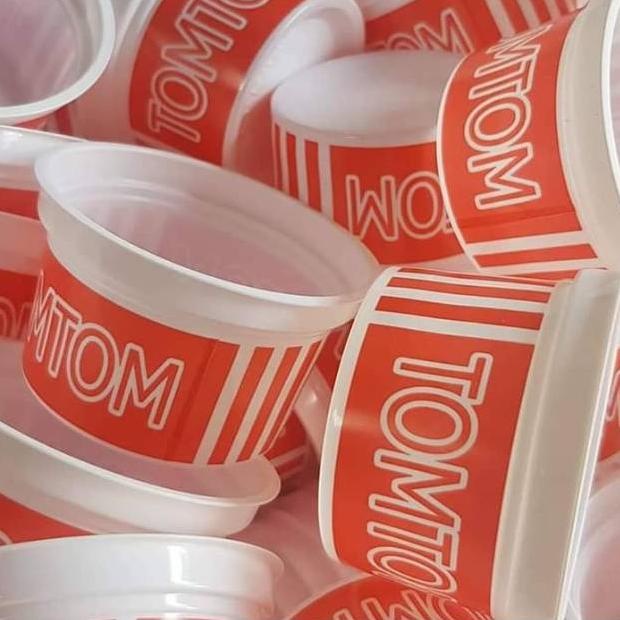 

NEW ARRIVAL Cup es krim 90ml sama tutup sendoknya ❂ 880