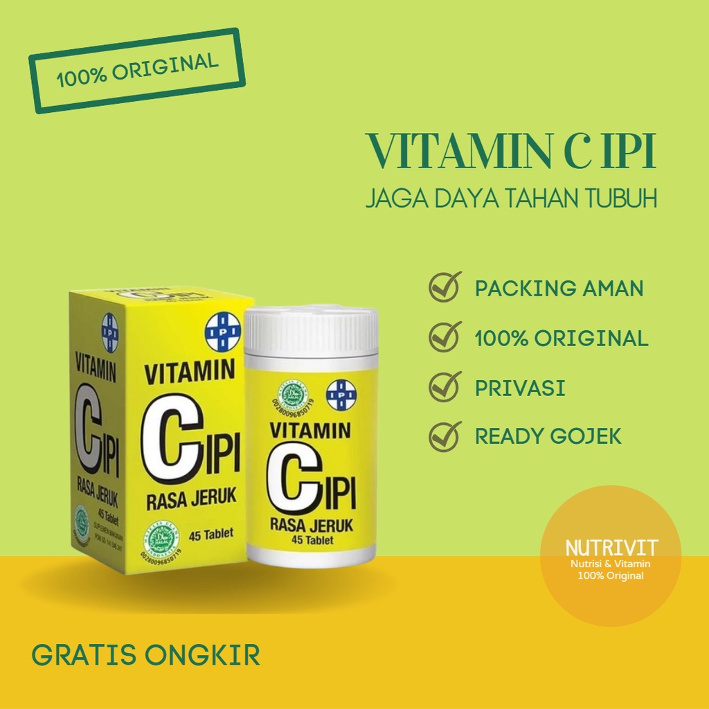 VITAMIN C IPI 45 tablet