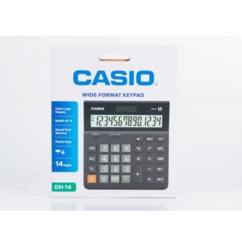 

CASIO KALKULATOR 14 DIGIT DH 14 WIDE