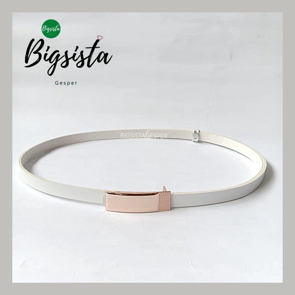 Ikat Pinggang Jumbo Wanita Untuk Gamis Gaun Dress Aksesoris Fashion Gesper Tali Belt Cewek Kecil Ukuran Panjang Big Size Oversize Perempuan