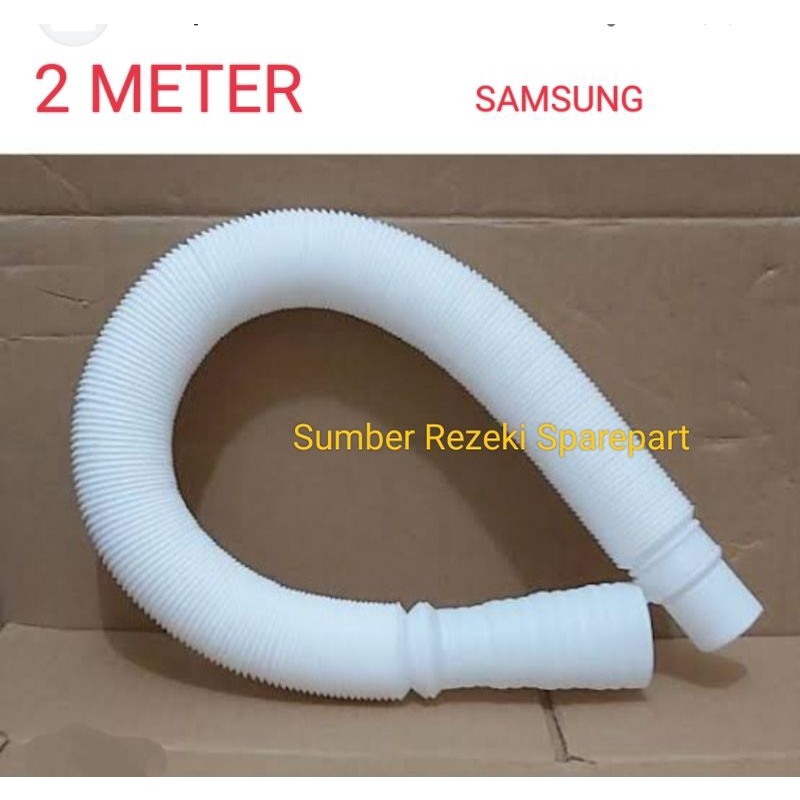 2 METER Selang Pembuangan Air Mesin Cuci Samsung 1 Tabung / 2 Tabung