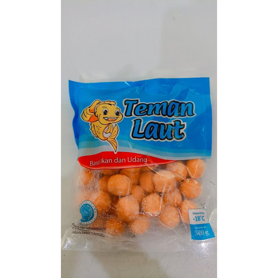 

Frozen Food Bandung Teman Laut Baso Udang 500gr