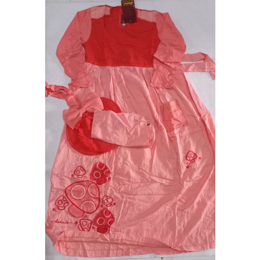 Sale Dannis 50% / Jubah dannis SIZE 8 / Gamis rayon / baju muslim anak perempuan / dannis diskon / b