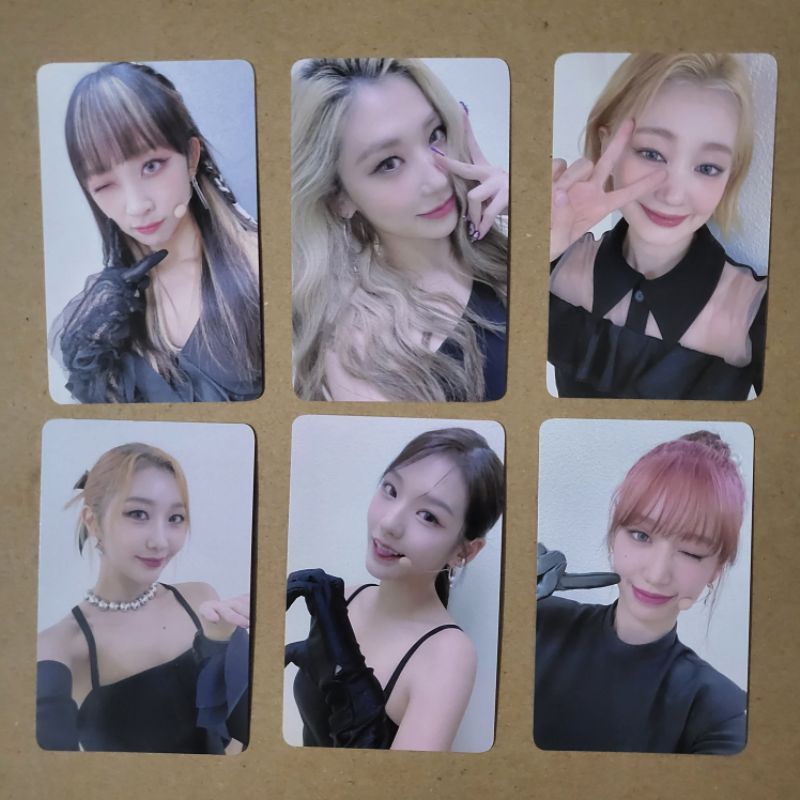 Photocard Secret Number Tap (Dear My Muse R1 Event) POB Dita, Jinny, Lea, Minji, Soodam, Zuu