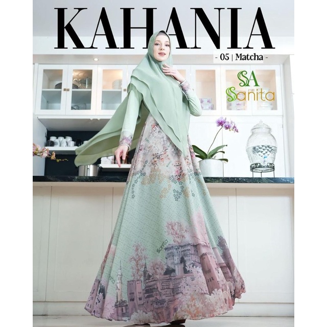 kahana set syari By sanita original