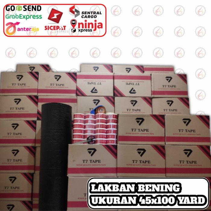 

lakban bening dan coklat 2 inch 90 dan 100 YARD dus-PABRIK TERMURAH