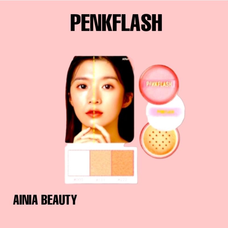 PINKFLASH Oil Controller Loose Powder Matte Loose Setting Powder