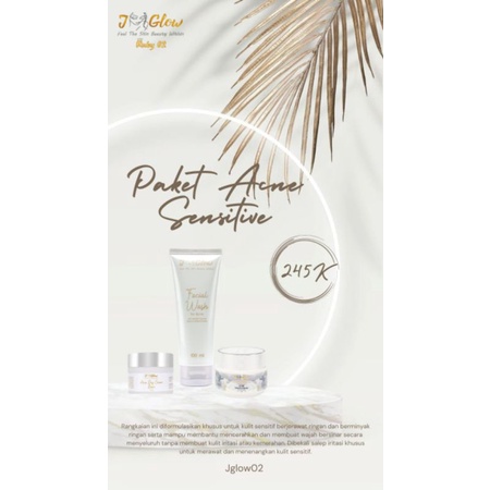 Jglow Paket Acne Sensitif