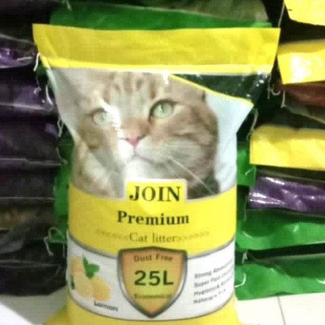 Pask Pasir Join 25Liter Pasir Wangi Kucing Join 25Liter Gojek/Grab