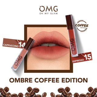 Image of Paket Ombre Lips OMG | Lipcream OMG Ombre Coffee Edition| Lipcream OMG | Ombre OMG Lip Cream | Ombre Lips OH MY GLAM MATTE