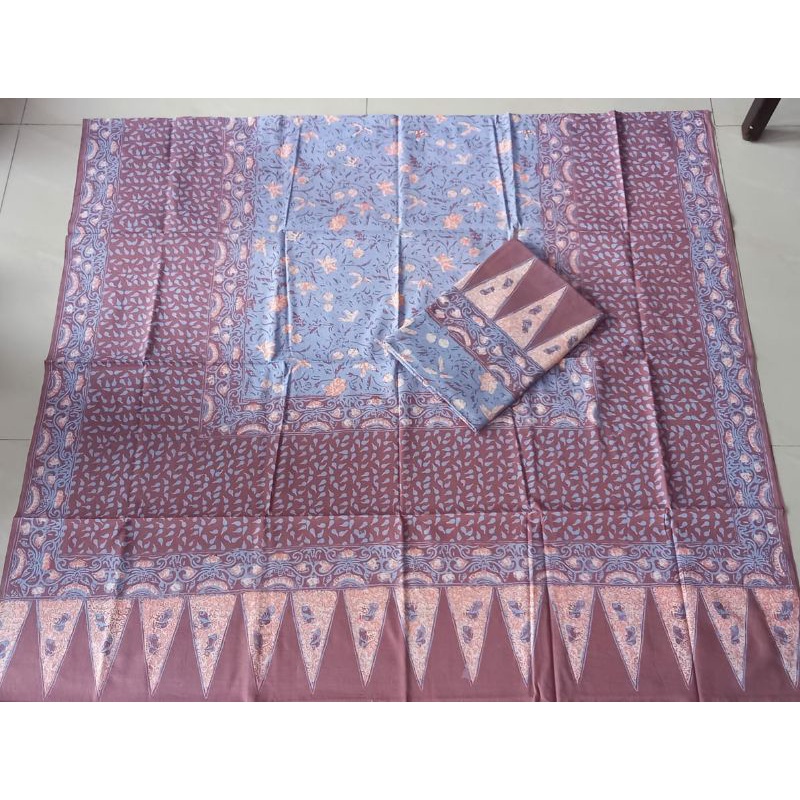 Sarung Selendang Batik Cap Semi Tulis Batik Sarung Selendang Cirebon