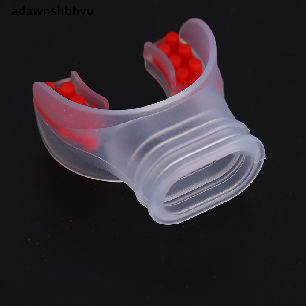 Adawnshbhyu Silikon Throwaway Underwater Diving Breathe Tube Snorkeling Menyelam Mulut Regulator ID