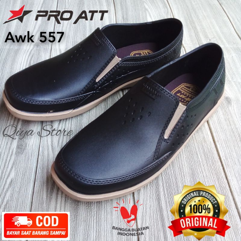 Sepatu Karet Pria ATT AB 380/Sepatu Karet Pria Formal ATT/Sepatu Pantofel Pria ATT