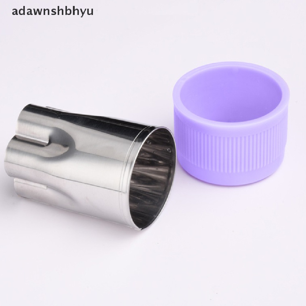 Adawnshbhyu 1PC Pemotong Sayuran Gagang Plastik Stainless Buah Cutg Die Gadget Dapur ID