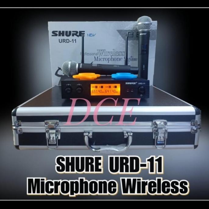 Mic Wireless SHURE URD 11 Handheld Black SHURE URD11