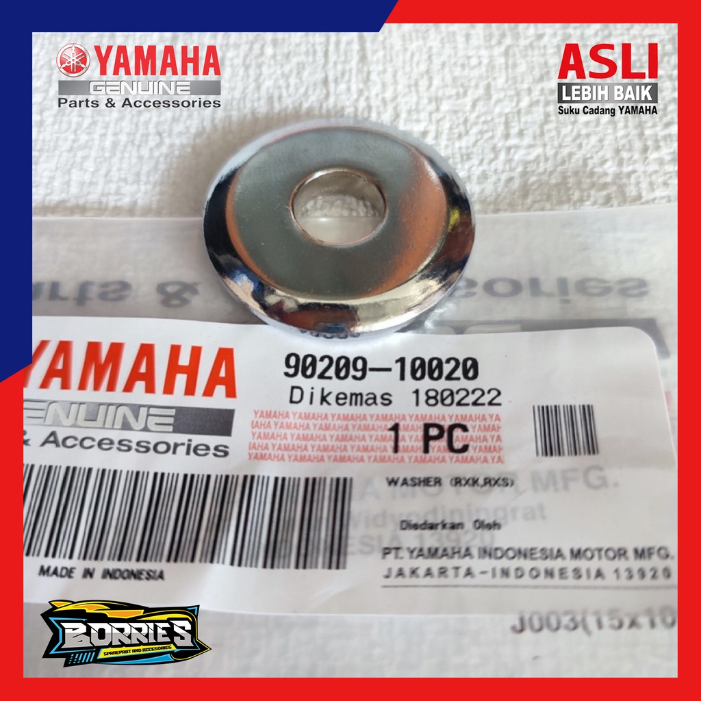 Washer Ring Tebal Baut Plat  Segitiga Atas RX KING  VIXION SCORPIO R15 Original Yamaha 90209-10020