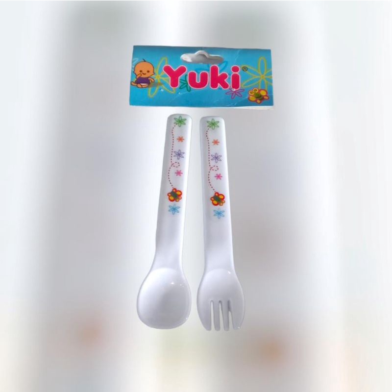 YUKI SENDOK+GARPU 2PCS KTG