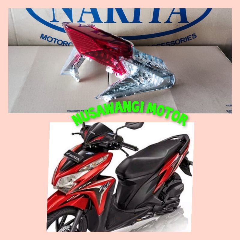 Reflektor lampu rem stop belakang vario techno 125