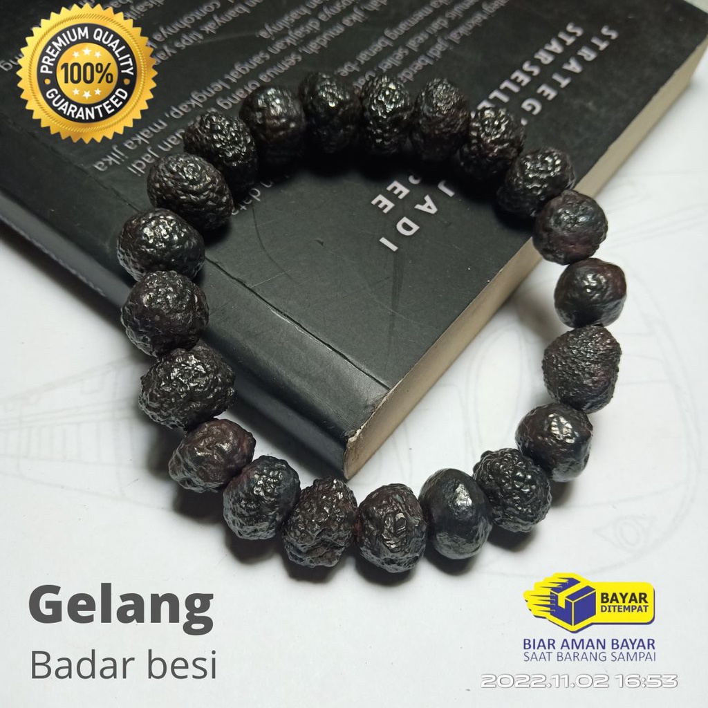 Gelang Badar besi nempel magnet /Munta besi original