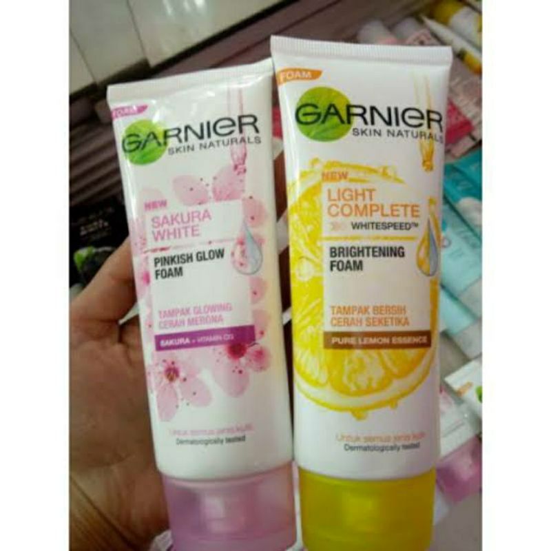 GARNIER FACIAL FOAM 100ML / sabun pencuci muka