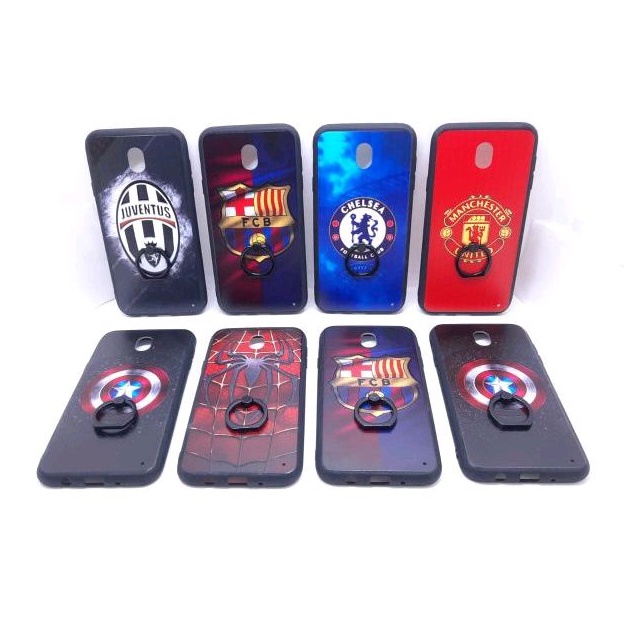 Ring case gambar timbul  samsung J2 pro | J3 pro 2017 | J5 Pro | J7 Pro Softcase Silikon Cover