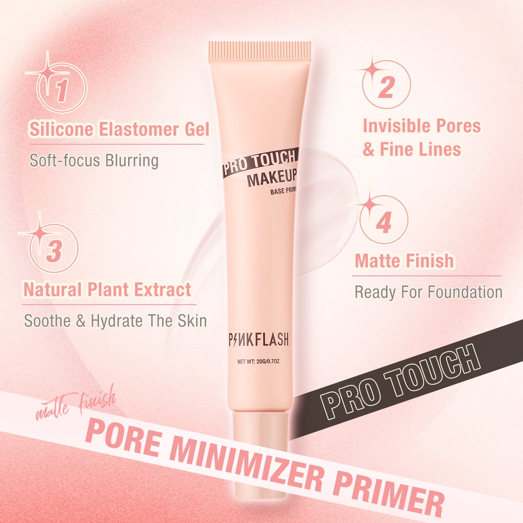 Pinkflash Pore Minimizer Primer Matte Poreless 20 gr