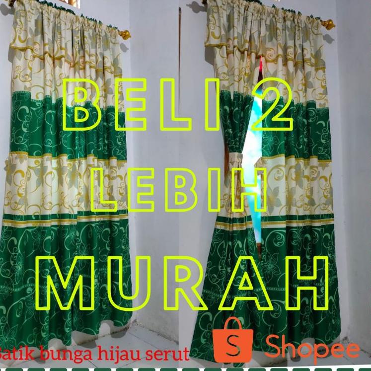 Hordeng/ Hordeng Jendela/ Gorden Pintu Bahan Katun • VI.21De22ғ