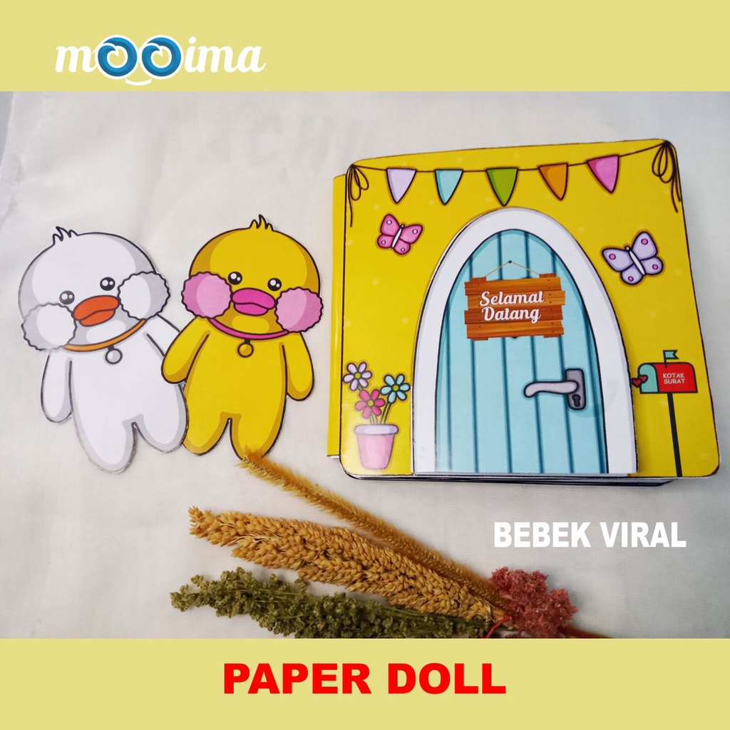 Jual Bebek Kertas Paper Duck Viral Mainan Kertas Bebe 8063