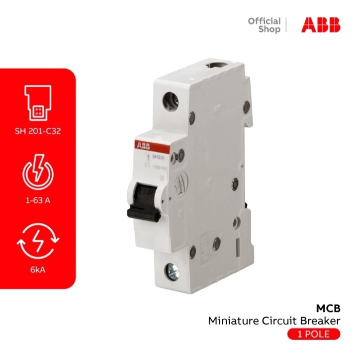 MCB ABB 32A 1 Phase