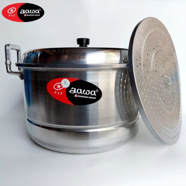 Dandang Ekonomi 30cm Alluminium Jawa Maspion 2,75kg + kukusan , PANCI KUKUS