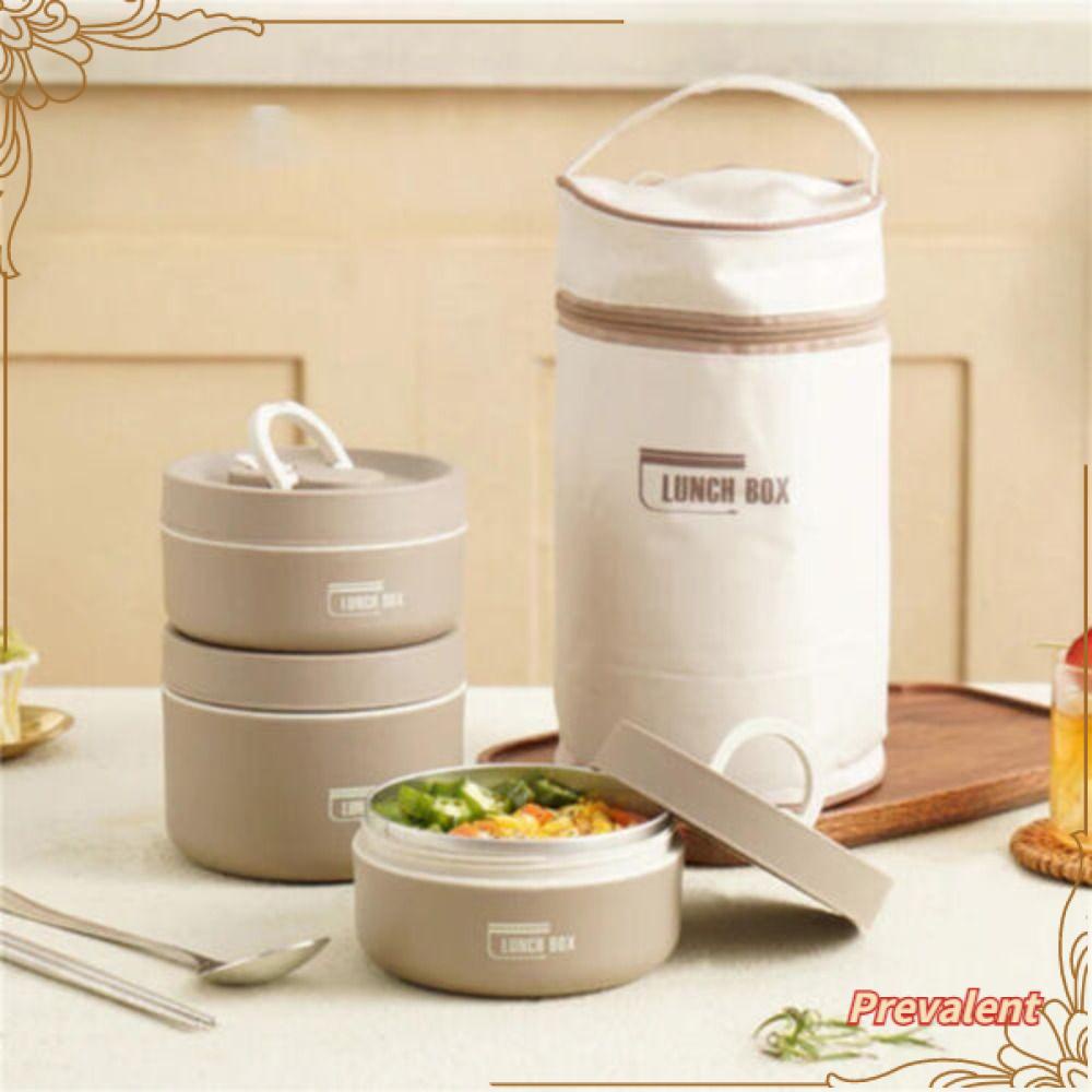 Preva Thermal Insulated Lunch Box420/620ml Termos Makanan Dewasa Mahasiswa Travel