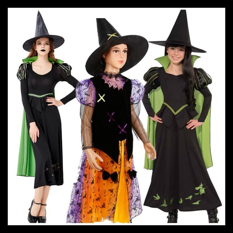 

KOSTUM HALLOWEEN WITCH PENYIHIR COSTUME PESTA HALOWEEN ANAK DEWASA BARU
