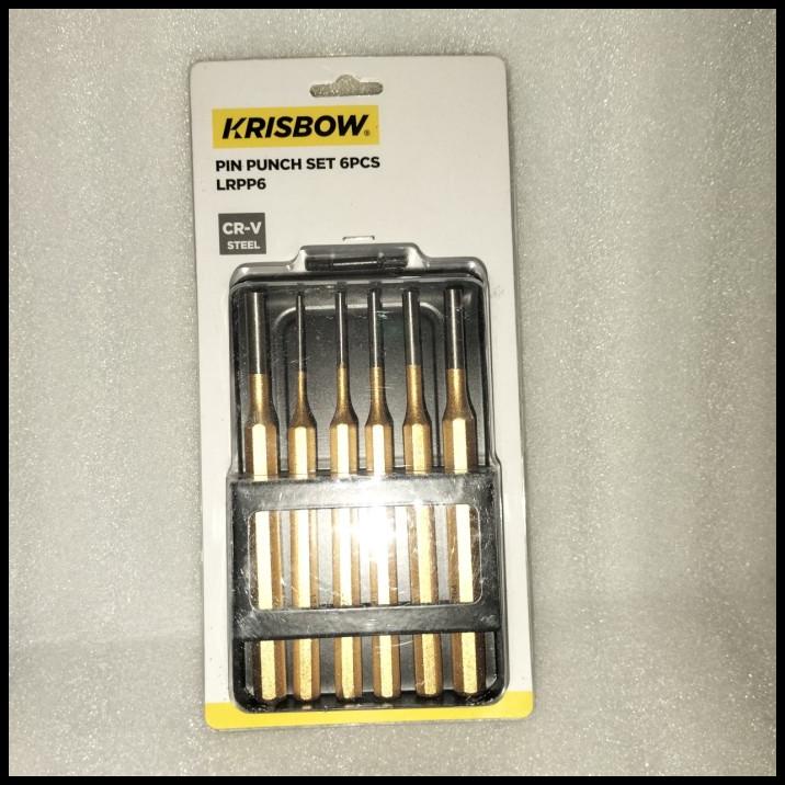 

Promo Krisbow Set Pin Punch/Pin Punch Set 6Pcs Lrpp6