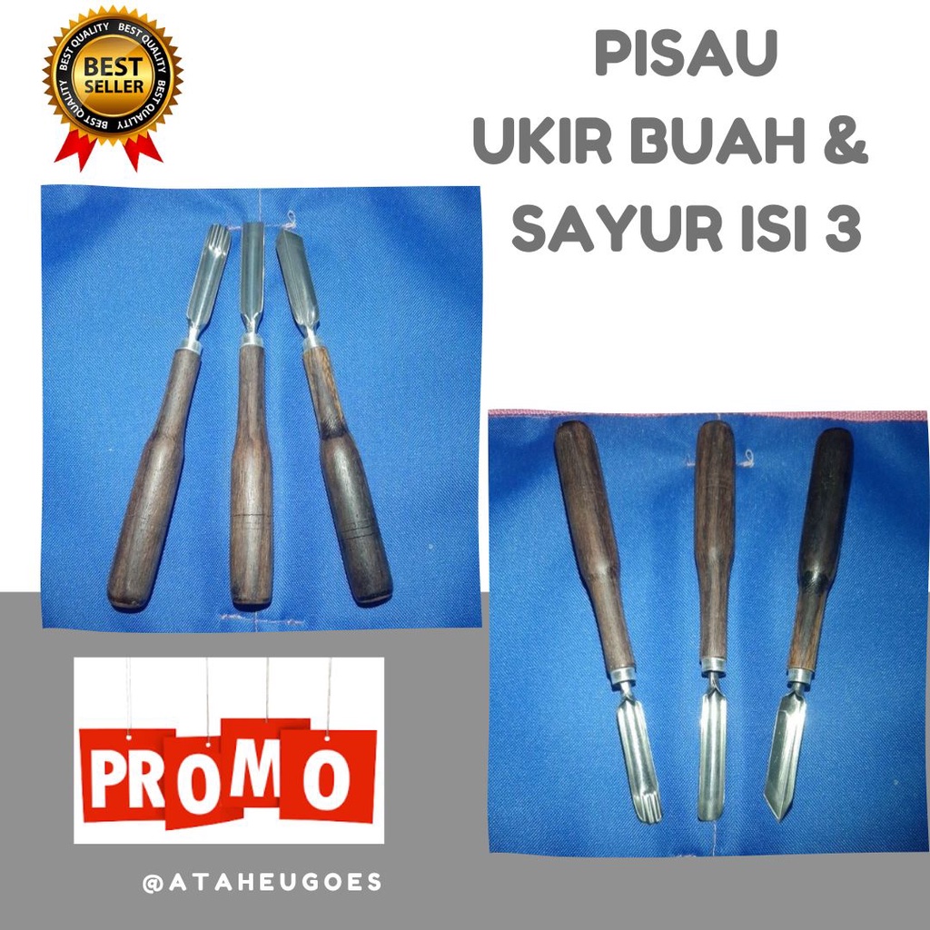 

❄️ READY STOK ❄️ PISAU CURVING SERBAGUNA | PISAU UKIR BUAH DAN SAYUR | PISAU GARNISH ISI 3 | PISAU UKIR BUAH SAYUR HIAS TUMPENG