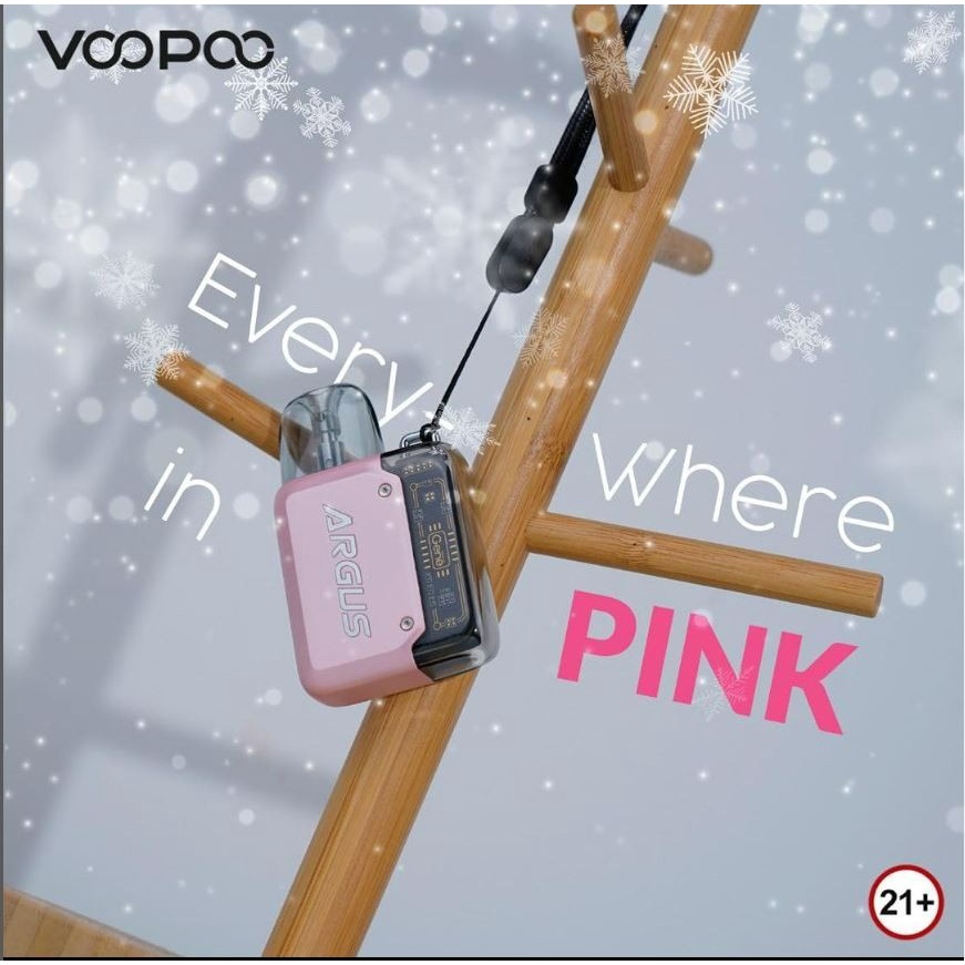 DEVICE ARGUS P1 POD KIT PINK BY VOOPOO ARGUS P1 PINK 100% AUTHENTIC