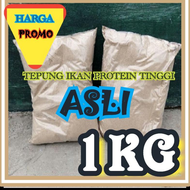 PRODUK- TEPUNG IKAN MURNI 1 KG ASLI 100% ORIGINAL / TEPUNG IKAN PAKAN TERNAK / TEPUNG IKAN PROTEIN 6