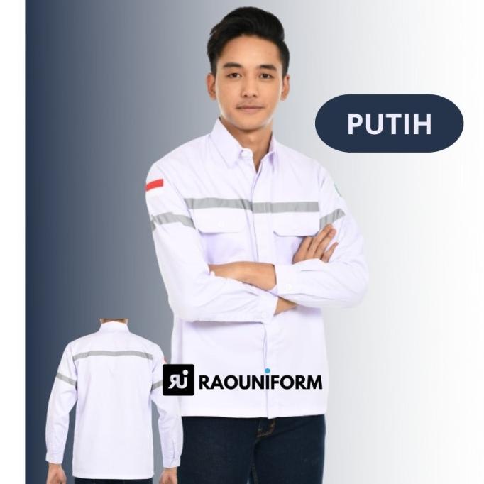 Baju Kerja Custom Bordir/Wearpack Murah/Seragam Kerja Lapangan Proyek