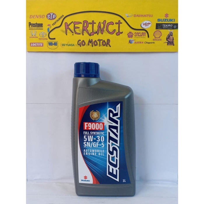 OLI SGO 5W-30 API SN/GF-5 FULL SYNTHETIC SUZUKI 1L - OLI MOBIL SUZUKI