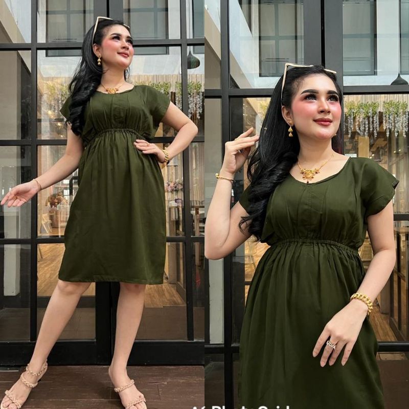 DRESS / DASTER BALI MANOHARA PENDEK POLOS