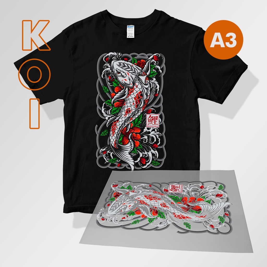 SAMPLE PET FILM | SABLON DTF SATUAN A3