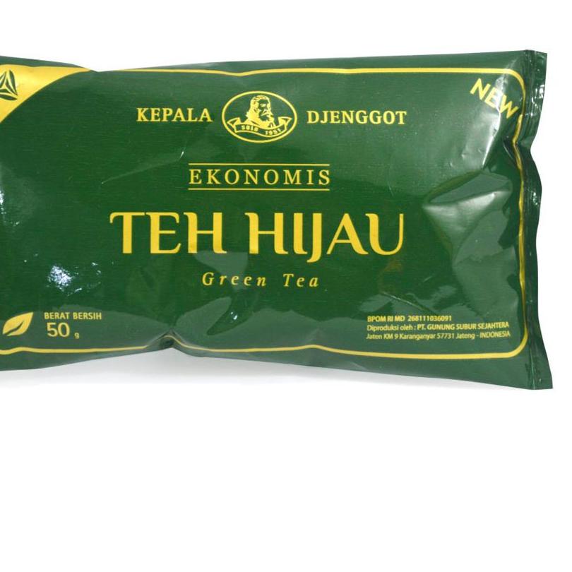 

BAYAR DITEMPAT✔️Kepala Djenggot Diet Keto Teh Hijau Kemasan Ekonomis 50gr isi 10's|KD4