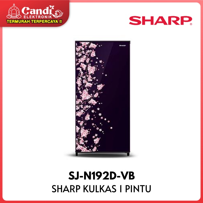 SHARP KULKAS 1 PINTU SJ-N192D-VB 184 LITER SJ-N192D