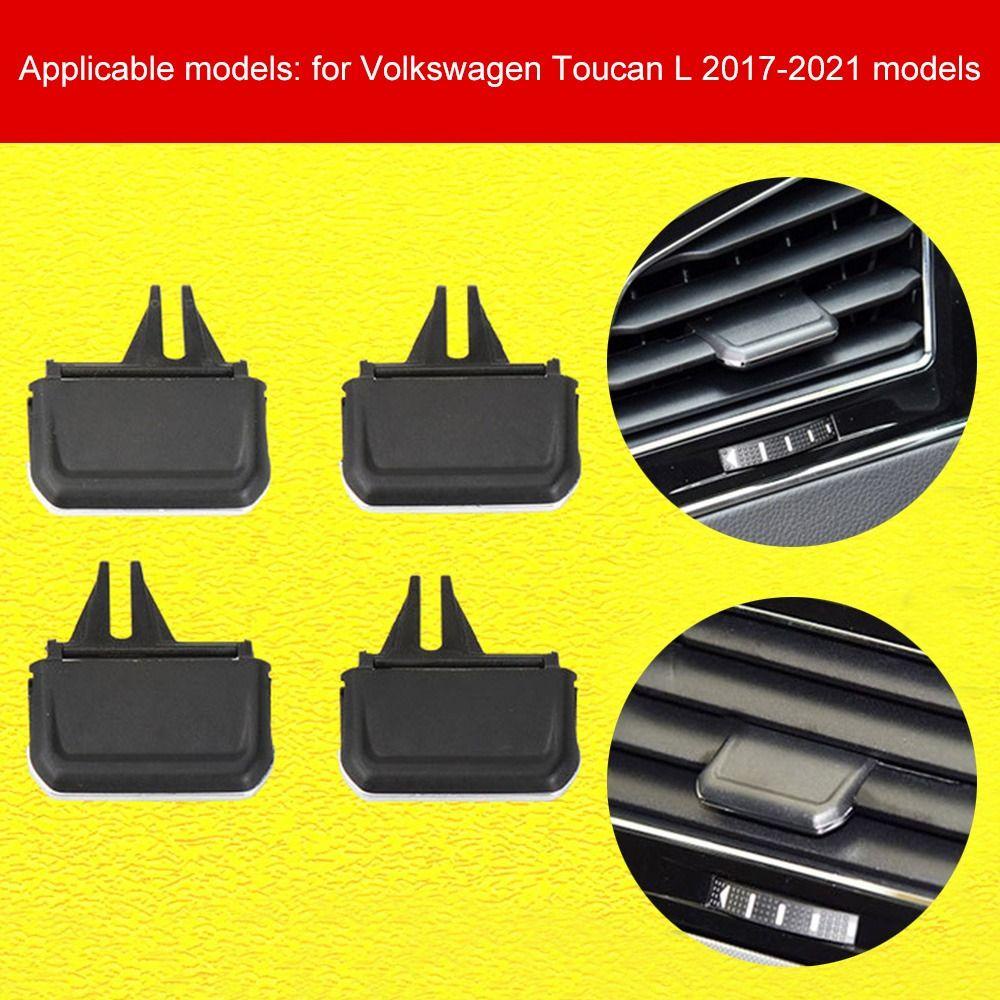 POPULAR Klip Outlet Ac Suku Cadang Pengganti Paddle Outlet Ac Untuk Volkswagen Toucan L Mobil 17-21 Tahun Grille Clip