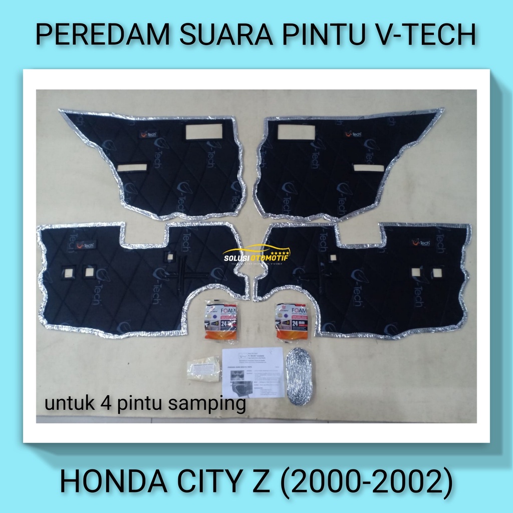 HONDA CITY Z 2000-2002 Peredam Suara Pintu Aksesoris Mobil VTECH Original