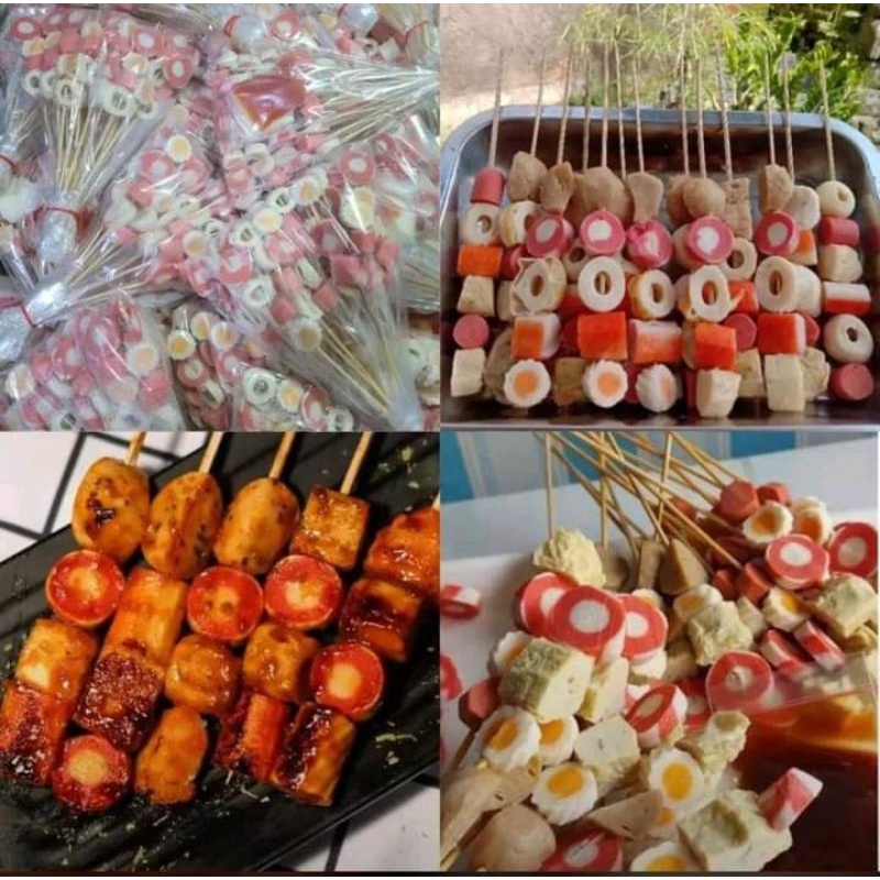 Sate seafood / Sate suki