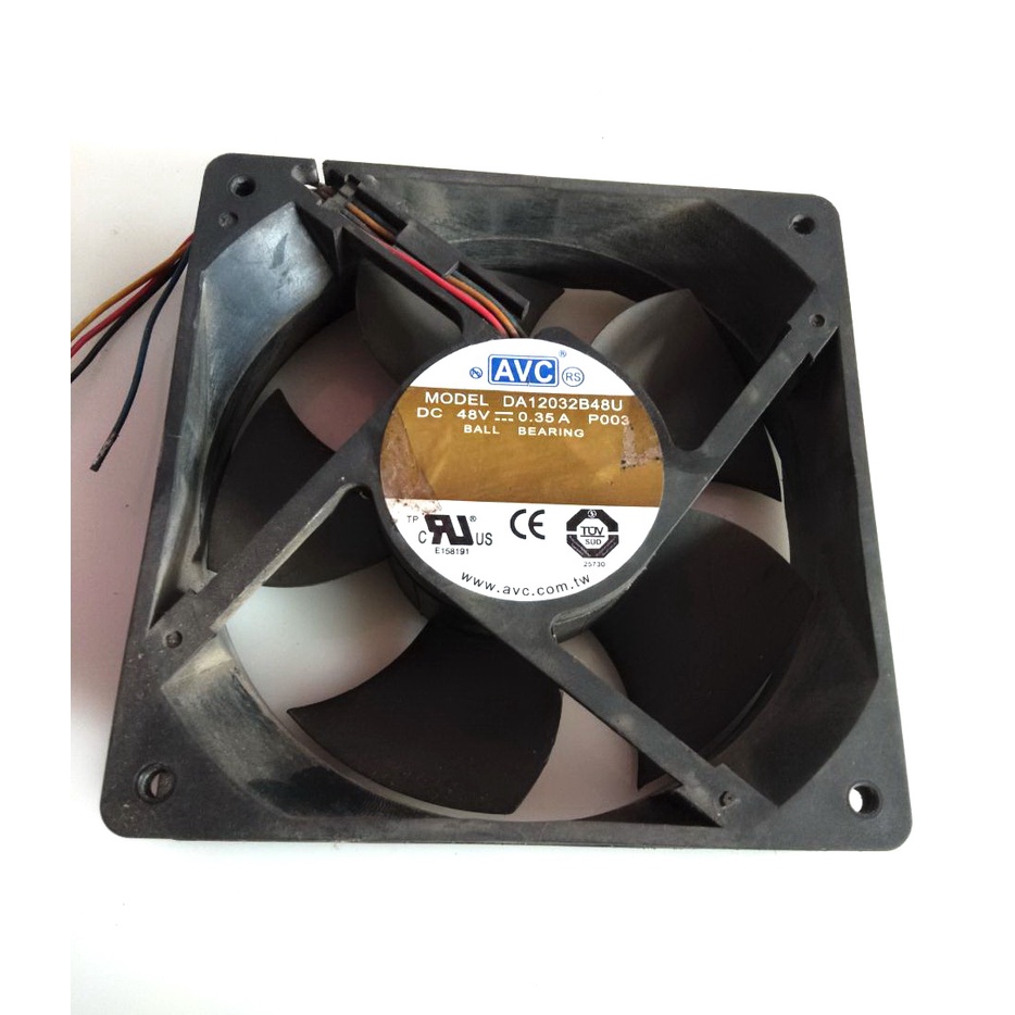 Fan Dc Brushless AVC 48v 0.35A 12x12x3Cm