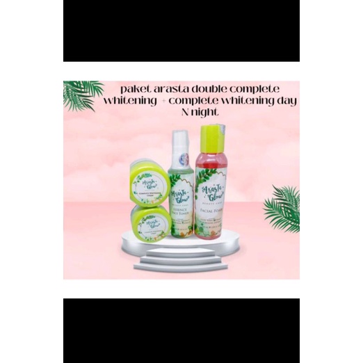 arasta glow paket lengkap (SIANG BPOM MALAM FORTE)